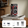 First photo twin-lens reflex camera retro mini student digital camera travel campus pocket camera card machine CCD New Year birthday gift for boys and girls
