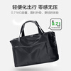 Hermes instant travel bag large capacity women's fitness bag men's lightweight handbag outdoor sports bag black
