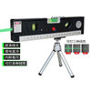 Ye Yu Green Light Level Cross Line Projector Multifunctional Level Tape Measure High Precision Measurement Tool Red Light 03 Non-Magnetic + Comes with 10 Batteries