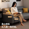 Muchi sofa living room 2025 new modern simple folding sofa bed all-in-one dual-purpose rental house sofa small apartment dark gray scratch-resistant and wear-resistant cat scratch leather three-seater 1.7m *0.95m +2 pillows