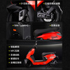Jihe Phoenix high-performance electric motorcycle for commuting and taking out food, large pedal space, long endurance, lead-acid smart electric motorcycle, Aurora white, hill-climbing motor/front and rear dual disc brakes/square box model 70V40ah/one piece of removable lithium battery/ready to ride upon arrival