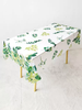 Fantasy forest series 10 price disposable tablecloths kindergarten party pastoral camping rectangular tablecloth household plastic tablecloth 1.4X2.4m letters 10 sheets/bag