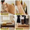 Genji Muyu children's furniture solid wood children's bed bedroom multi-functional suspended bed for boys and girls small apartment with guardrail luminous bed children's bed Y12BT0026 1350mm*2000mm