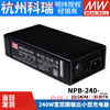 MEAN WELL Power NPB-240-12/24/48 TB/XLR 2/3-stage lead-acid/lithium battery charger 240W NPB-240-12TB12V charger does not include accessories