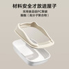 Jingxi self-operated - special brand cat litter box high fence thickened cat litter box large size huge cat box semi-enclosed anti-splash cat toilet special offer cream white large size 48*35*18