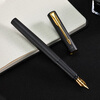 PARKER Teacher's Day gift fountain pen and ink pen High-end business gift custom engraved Day graduation gift Coming of age calligraphy pen souvenir prize stationery metal pen stationery Wyatt XL black gold clip ink pen + small ink gift box (customized engraved)