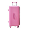 JEEP suitcase jeep pull rod box large capacity high-looking girl suitcase business trip checked box 26 inches mousse pink