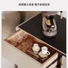 Qiuke home living room solid wood tea bar machine sideboard wall tea cabinet integrated water bar with kettle 2025 new style