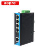 AOPRE-TIMEAOPRETIME industrial network switch 5 ports 8 ports 9 ports 16 ports 24 ports 100M Gigabit PLC automation monitoring network industrial POE switch Gigabit 8 ports T608GP
