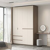 Lin's Home Furnishing 2025 New Segmented Wardrobe Home Bedroom Finished Storage Wardrobe ENF Grade Board TY2D