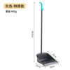 Poke household thickened stainless steel large and small dustpan single garbage shovel bucket broom can be hung with dustpan integrated stainless steel garbage bucket gray