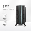 Samsonite suitcase 24-inch front opening trolley case PARALUX double door suitcase KT2 black checked lock box