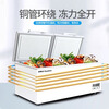 Royalstar Freezer Commercial Large Capacity Full Freezer Horizontal Household Refrigerator Freezer Dual-purpose Freezer Dual Temperature Commercial Large Freezer Freezer Display Cabinet Refrigerator 528 1.5 Meter Single Temperature - Mechanical Temperature Control - 6D Copper Tube Level 1 Energy Efficiency