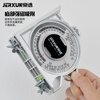 JERXUN angle measuring instrument, high-precision slope meter with magnetic level, multi-functional slope measurement, bricklaying and woodworking protractor