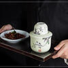 Ye Yu ceramic wine warmer, household antique Chinese wine set, shochu rice wine white wine cup, warm wine jug, Jingdezhen slightly flawed old porcelain landscape (about 2 taels)