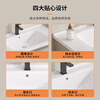 KEGOO bathroom cabinet ceramic integrated basin smart mirror cabinet combination bathroom washbasin wash basin 80cm K8013