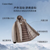 Calvin KleinJeans windproof and waterproof 25 autumn and winter new men's ck90 velvet outdoor hooded parka down jacket