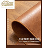 XMSJ cowhide tablecloth, light luxury and high-end dining table mat, no-wash, oil-proof, waterproof, anti-scalding, coffee table, tabletop protection pad, sideboard, light tea brown, double-sided, no-wash, easy to care for, 70*140cm