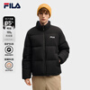 FILA Yi Yang Qianxi same style | Fila official men's down jacket 2025 winter new loose warm colorful down black - BK XL 180/100A/XL