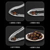 BOMANSI 304 stainless steel chestnut opener chestnut shelling artifact walnut clip shelling nut pliers cross sheller 304 multi-function opener (labor-saving shelling)