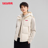 YAYA 2025 new style down vest for men and women, hooded, versatile, casual, simple, trendy, warm vest, black M