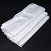 Transparent garbage bags wholesale flat mouth guest room hotel bed and breakfast small white disposable hotel special thickened commercial 10,000 white 45*45 ultra-thin style (single 2g)