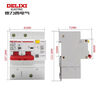 Delixi electrical air switch with leakage protection high power current main gate DZ47LE-125 D type 2P 100A
