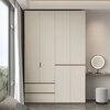 Lin's Home Furnishing 2025 New Segmented Wardrobe Home Bedroom Finished Storage Wardrobe ENF Grade Board TY2D