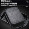 Luohua grilled fish plate rectangular household non-stick pan gas open flame induction cooker universal grilled fish special pot recommended by the store manager 45*28*8cm can hold 5 pounds carbon steel large size - with lid