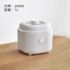 Xingshi Japanese electric stew pot bird's nest water-proof small stew pot for household soup baby porridge pot baby food supplement pot 1L capacity - with anti-scald handle