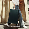 ITO suitcase 20-inch business trolley case large capacity password travel lightweight boarding case PISTACHIO forest green