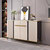 Memory Travel Light luxury slate countertop sideboard wine cabinet multi-functional living room storage tea home kitchen wall cupboard