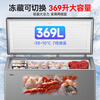 Haier Cryogenic Series + Air Circulation Series 300/308/369/429/519/629L Home Commercial Single Temperature Freezer Cryogenic Frost Reduction Antibacterial Large Capacity Full Freezer 369L -38 Cryogenic Frost Reduction 80% | About 520 pounds of meat frozen