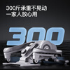 YOU MEI Mini Elliptical Machine Home Fitness Small Multi-Function Silent Walking Machine Space Walking Treadmill C3 Moonlight White Tension Rope Model丨Super Silent丨16-level Magnetic Control Resistance Adjustment丨Fat Burning Tutorial