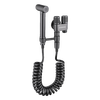 JOMOO toilet companion pressurized flushing spray gun faucet one into two toilet bathroom high pressure water gun bidet nozzle gun gray D type all copper spray gun rotating type