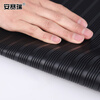 Ansery 5KV high voltage insulating floor mat (1 5m) laboratory workbench insulating rubber floor mat insulating mat rubber mat black horizontal stripes rubber/17324