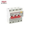 Delixi electrical air switch with leakage protection high power current main gate DZ47LE-125 D type 3P+N 125A
