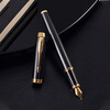 PARKER Birthday Gift Fountain Pen Ink Pen High-end Adult Gift Box Business Customized Engraving Men's and Women's Gift Stationery Signature Gift Souvenir Year of the Horse New Year Valentine's Day Gift IM Frosted Black Gold Ink Pen + Kirin Gift Box