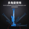 He Jiagong hand-cranked shoulder jack mechanical vertical jack 5t 10 tons manual rack hoist machine span top 10 tons concave type (5 tons concave type (practical)