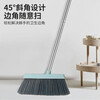 Kelibang Broom and Dustpan Set Factory Workshop Floor Cleaning Tools Outdoor Thickened and Durable Floor and Courtyard Sweeping Broom and Scraper Sky Blue Three-piece Set KB1135