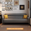 Muchi sofa living room 2025 new modern simple folding sofa bed all-in-one dual-purpose rental house sofa small apartment dark gray scratch-resistant and wear-resistant cat scratch leather three-seater 1.7m *0.95m +2 pillows