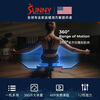 SUNNY sculls rowing machine hydraulic multi-function simulation rowing home sports fitness equipment indoor aerobic rowing machine activity backup 360 pounds large load-bearing | free full body exercise course | door-to-door installation