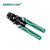 BERRYLION electrician crimping wire stripping pliers U-shaped cold-pressed terminal pliers household multi-functional crimping pliers set with terminals