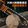 Quiet Bear rechargeable chainsaw household sawing firewood artifact electric chain saw high-power lithium battery handheld electric logging cutting saw