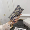 Kangaroo fashion letter print long women's folding wallet large capacity multi-card slot wallet women's folding wallet