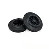 Fengxi large trash can wheel large universal thickened wheel with shaft accessories outdoor 240 liter rubber solid sanitation wheel 1 ordinary wheel