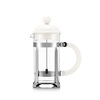 BODUM Coffee Pot French Press Coffee Pot with Plastic Lid Off-White 350ML Women's Day Gift