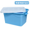 Sifokding storage box with handle storage box storage box miscellaneous tool storage box with lid transparent large size (46*32*26)