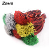 ZAVE high-brightness LED light-emitting diode 3mm white hair red 5V-12V with cable 20CM (5 pieces)
