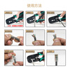 Baogong (Pro sKit) CP-376TR network cable pliers telephone line crystal head crimping pliers 4P/6P/8P three-use labor-saving pliers professional grade